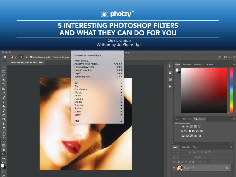 5 Interesting Photoshop Filters and What They Can Do For You - Free Quick Guide