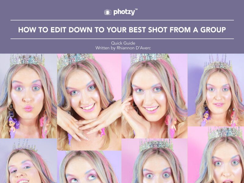 How to Edit Down Your Best Shot From a Group - Free Quick Guide