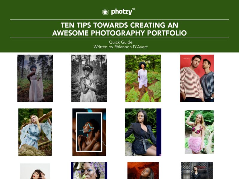 Ten Tips Towards Creating an Awesome Photography Portfolio - Free Quick Guide