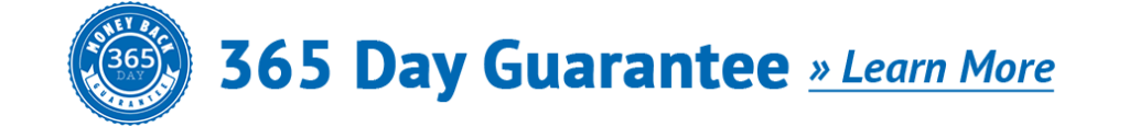 365-Day Money-Back Guarantee