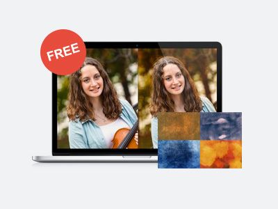 FREE BONUS: 4 royalty-free textures with 4 companion video tutorials ($50 Value)